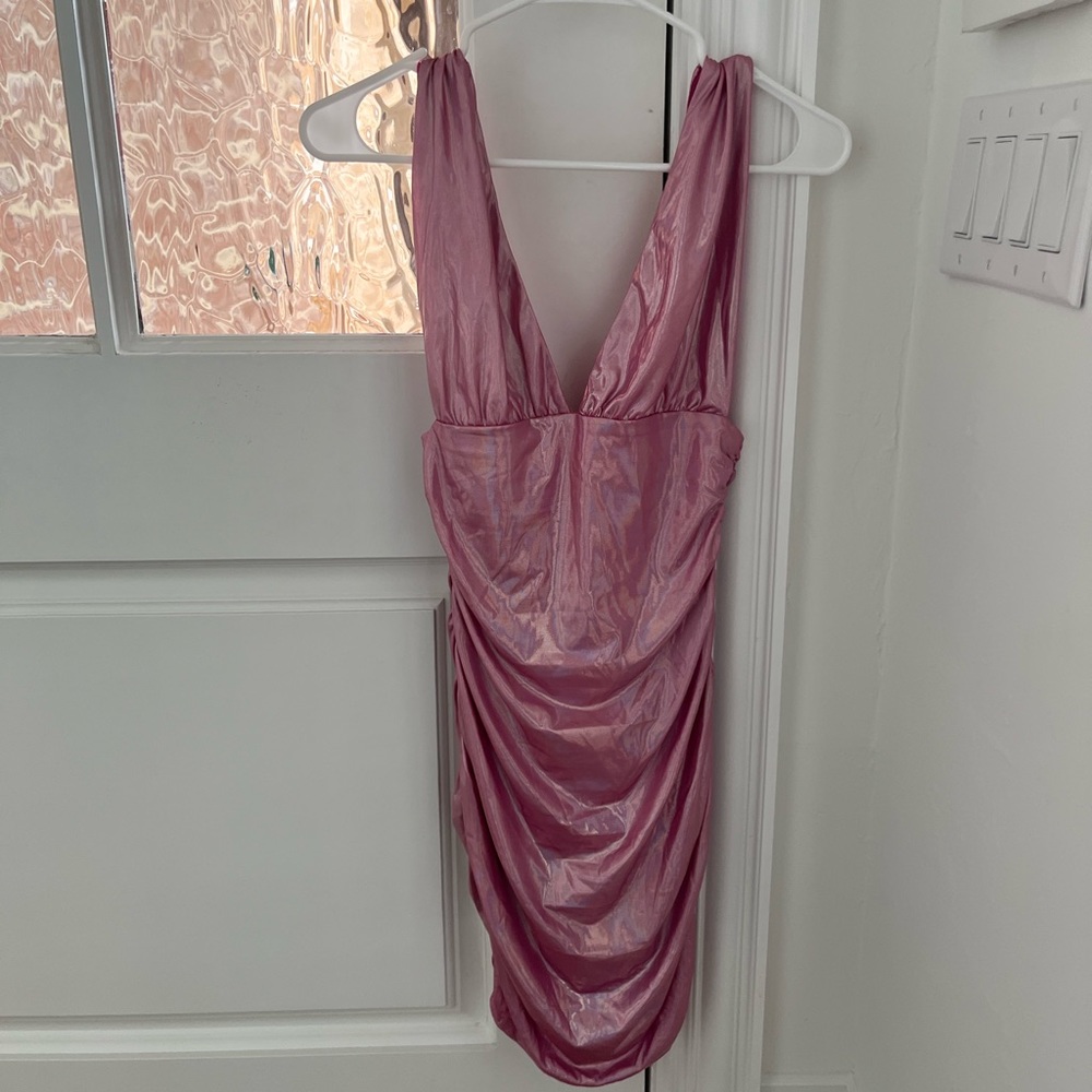 Superdown Size Small Metallic Dress